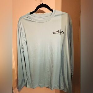 Reel Life Men's Sky Blue Long Sleeve Tee